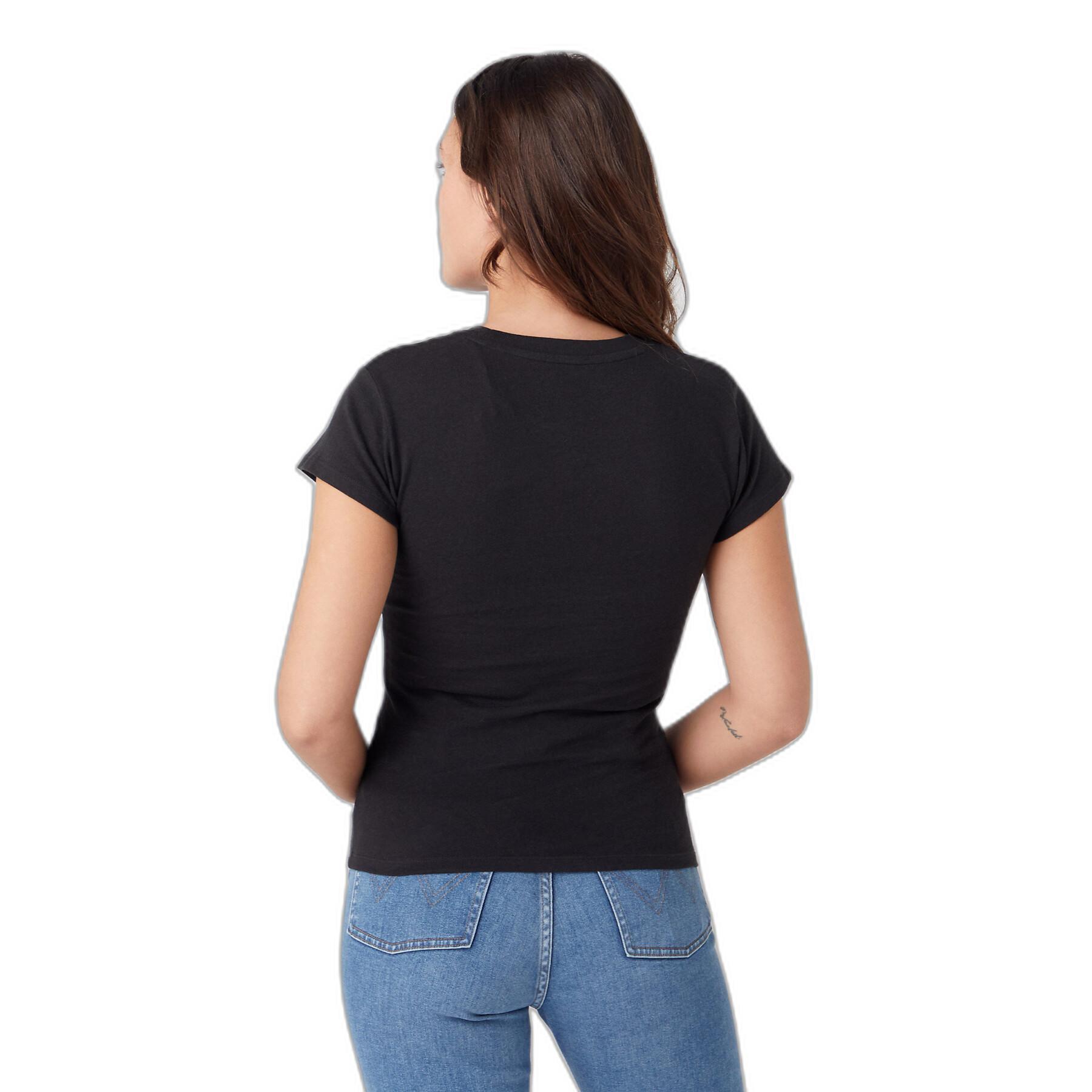 T-shirt för kvinnor Wrangler Shrunken