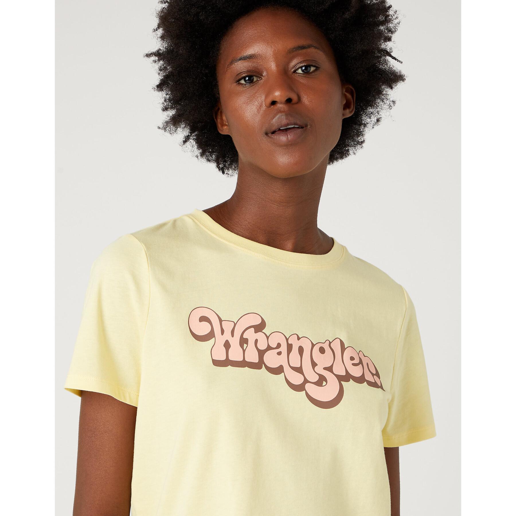 T-shirt för kvinnor Wrangler Regular
