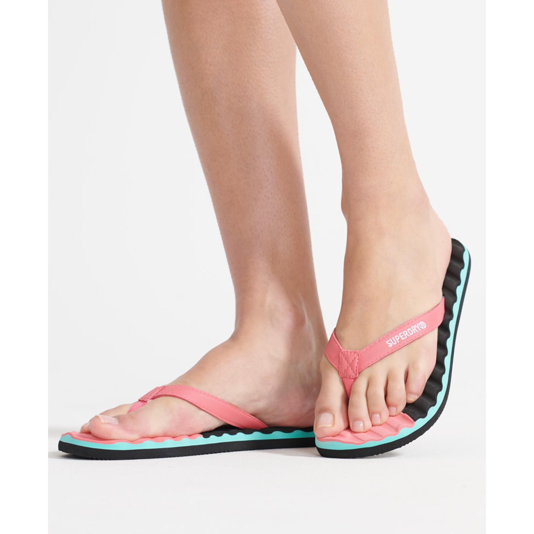 Flip-flops för kvinnor Superdry Premium Swim