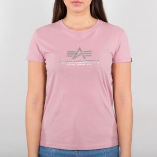 T-shirt för kvinnor Alpha Industries New Basic Foil Print