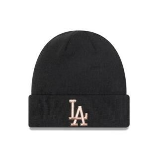 Hatt för kvinnor New Era Metallic Logo Los Angeles Dodgers
