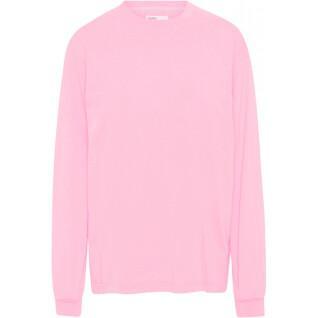 Långärmad T-shirt Colorful Standard Organic oversized flamingo pink