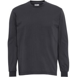 Långärmad T-shirt Colorful Standard Organic oversized lava grey