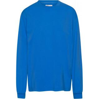 Långärmad T-shirt Colorful Standard Organic oversized pacific blue