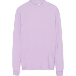 Långärmad T-shirt Colorful Standard Organic oversized soft lavender