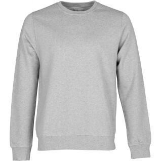 Sweatshirt med rund halsringning Colorful Standard Classic Organic heather grey