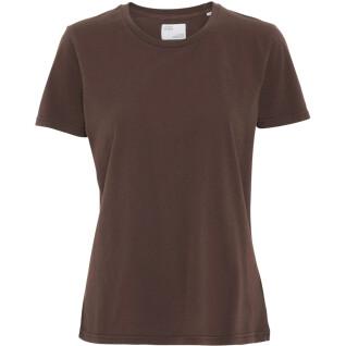 T-shirt för kvinnor Colorful Standard Light Organic coffee brown