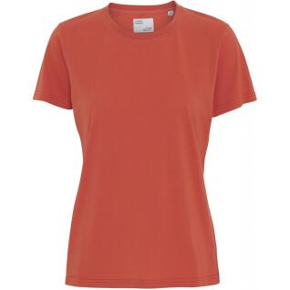 T-shirt för kvinnor Colorful Standard Light Organic dark amber