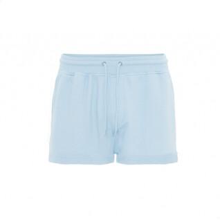 Shorts för kvinnor Colorful Standard Organic polar blue