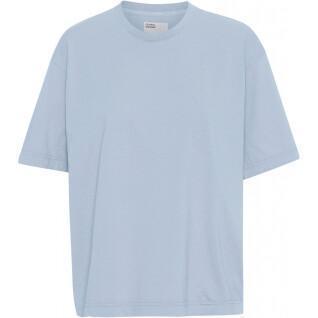 T-shirt för kvinnor Colorful Standard Organic oversized powder blue