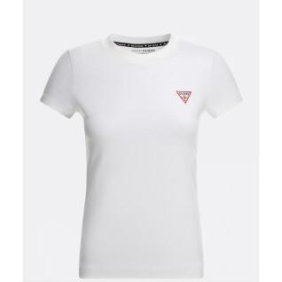 T-shirt för kvinnor Guess Logo Mini Triangle