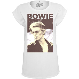 T-shirt för kvinnor Mister Tee david bowie