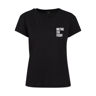 T-shirt för kvinnor Mister Tee waiting for friday box