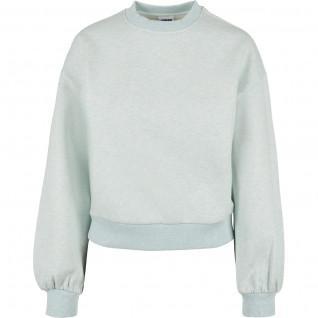 Sweatshirt för kvinnor Urban Classics oversized col rond-grandes tailles