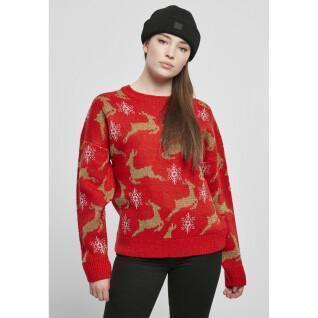 Sweatshirt för kvinnor Urban Classics oversized christmaser