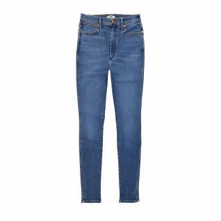 Skinny jeans för kvinnor Wrangler in Camellia