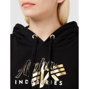 Sweatshirt för kvinnor Alpha Industries Gold Logo COS