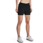 2-i-1-shorts för kvinnor Under Armour Iso-Chill Run