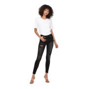 Skinny jeans för kvinnor Only Blush Mid Raw Ank Dest Tai099