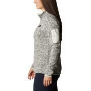 Sweatshirt med 1/2 dragkedja för kvinnor Columbia Sweater Weather