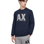 Sweatshirt med rund halsringning Armani Exchange
