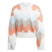 Sweatshirt för kvinnor adidas Marimekko Future Icons 3-Stripes