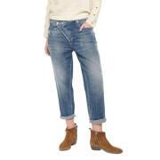 Boyfit-jeans för kvinnor Le temps des cerises Cosy
