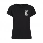 T-shirt för kvinnor Mister Tee femme party all night