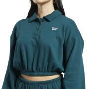 Sweatshirt med fleecekrage för kvinnor Reebok Classics