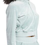 Sweatshirt med dragkedja i sammet för kvinnor Reebok Classics Energy Q4
