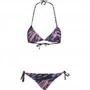 Bikini för kvinnor stora storlekar urban classic tie dye