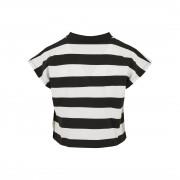 T-shirt för kvinnor Urban Classics stripe short