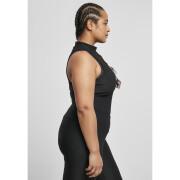 Ärmlös bodysuit i stor storlek för kvinnor Urban Classics sleeveless rib