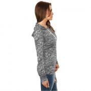 Urban klassisk burnout-sweatshirt för kvinnor