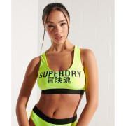 Bikiniöverdel med logotyp för kvinnor Superdry